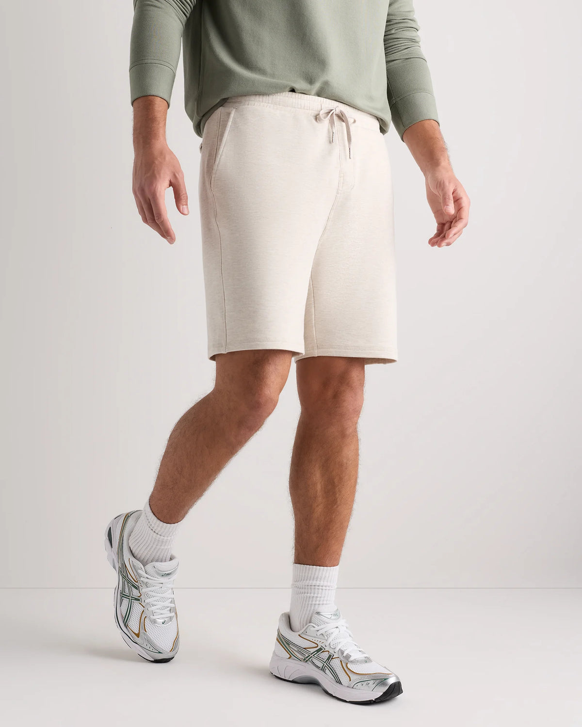 Supersoft Fleece 7.5" Sweatshorts - S / Heather Oatmeal Main image