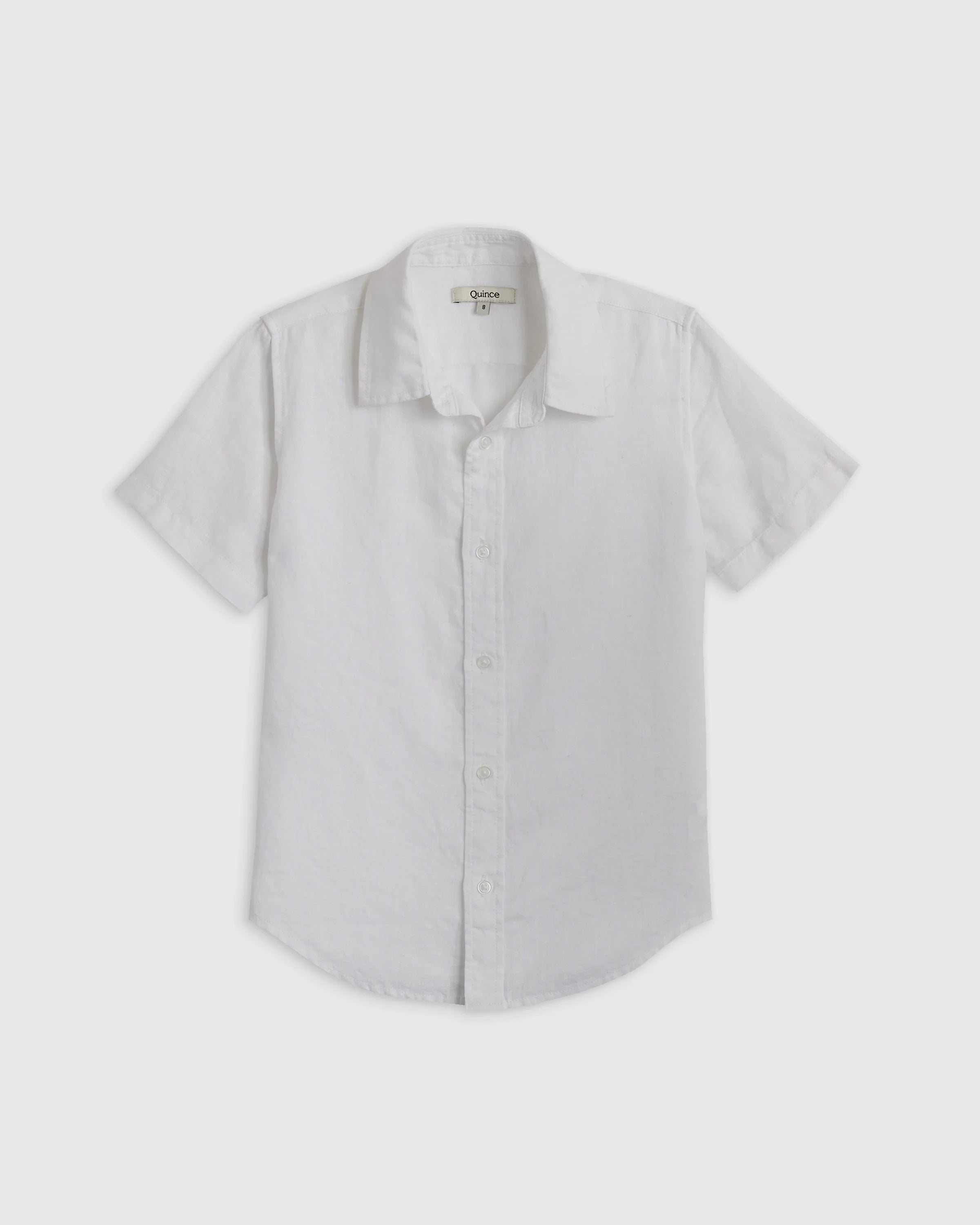 100% European Linen Short Sleeve Shirt - 6 / Flax Secondary image
