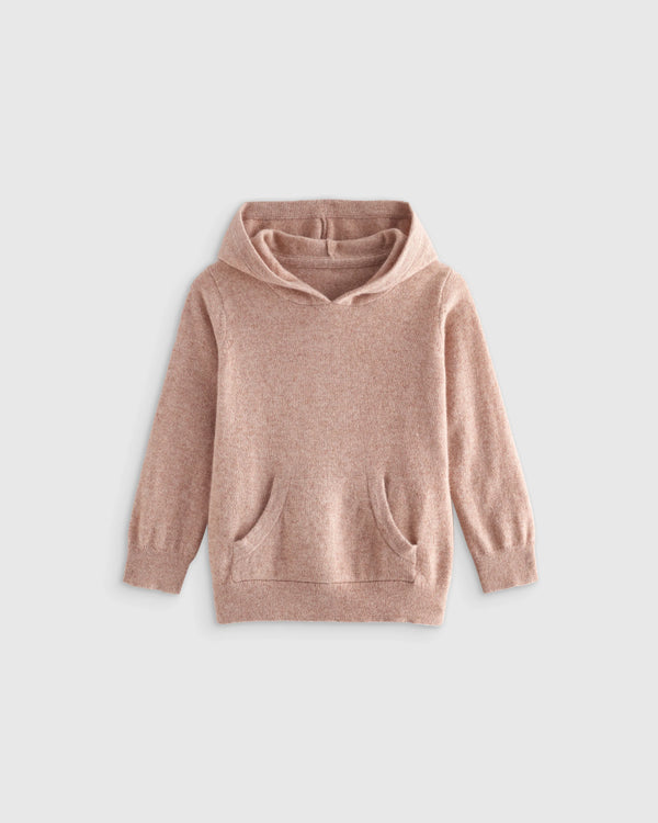 Washable Cashmere Hoodie - 9-12M / Oatmeal
