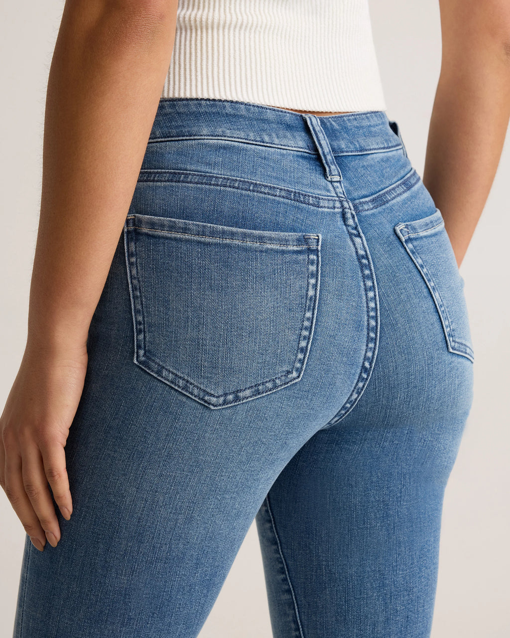 Bella Stretch Skinny Jeans - 24 / Black