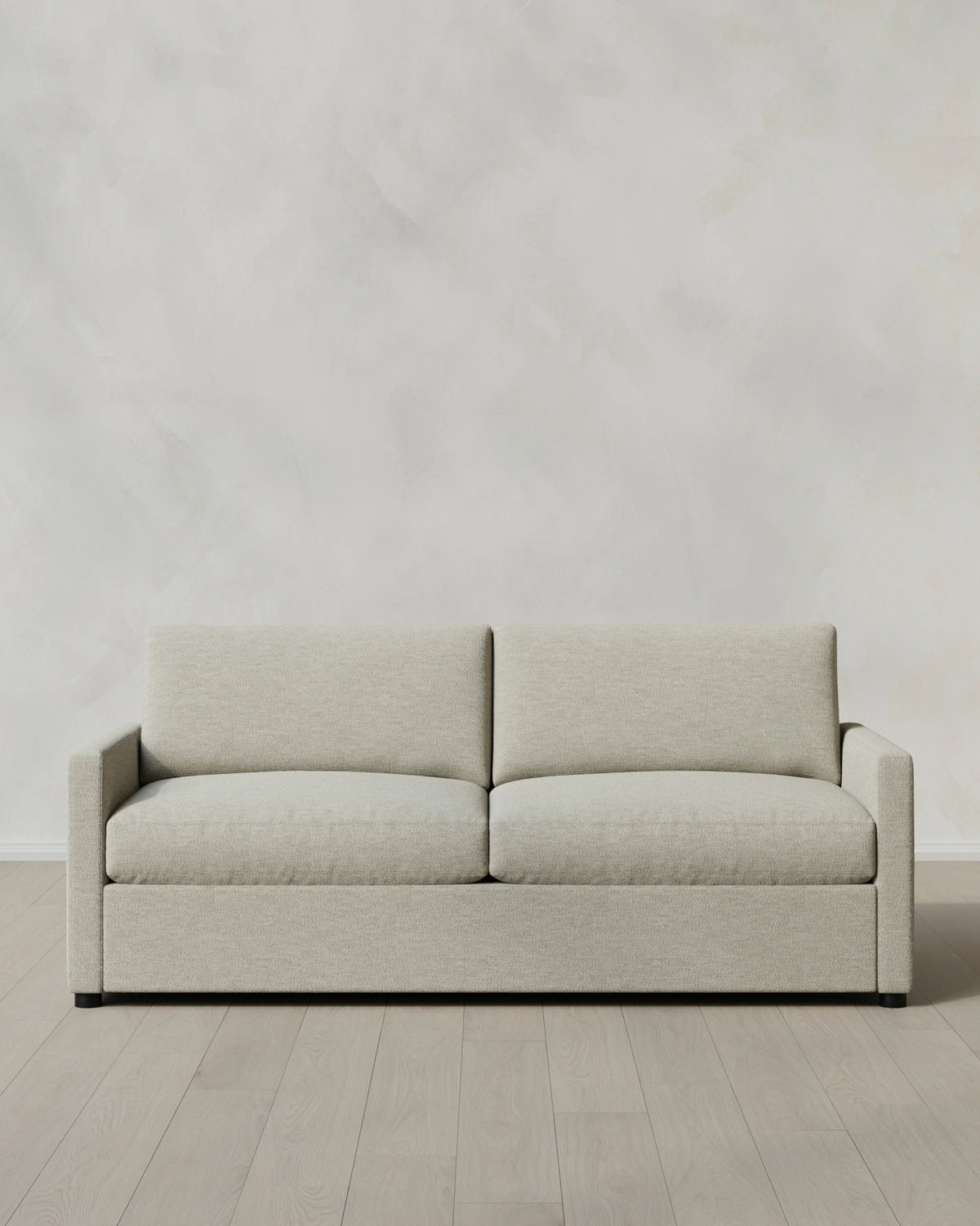 Brennan Sleeper Sofa in Performance Basketweave - Queen / Flax Main image