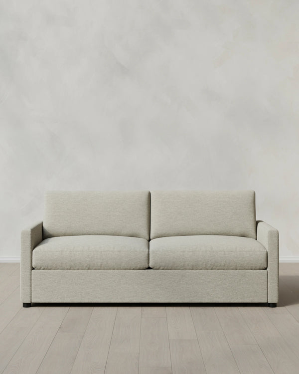 Brennan Sleeper Sofa in Performance Basketweave - Queen / Flax