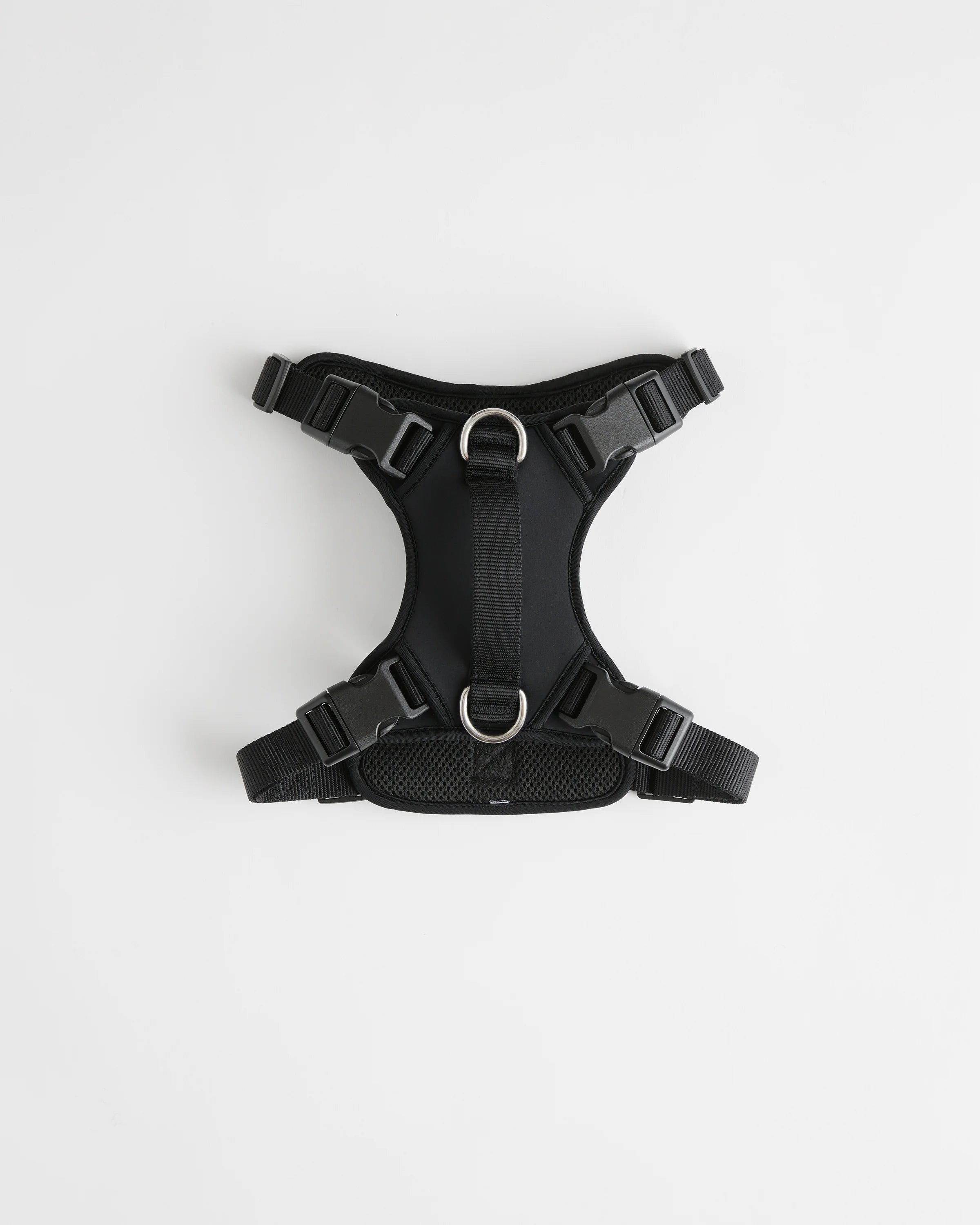 Neoprene Double Panel Dog Harness - XS / Black Secondary image