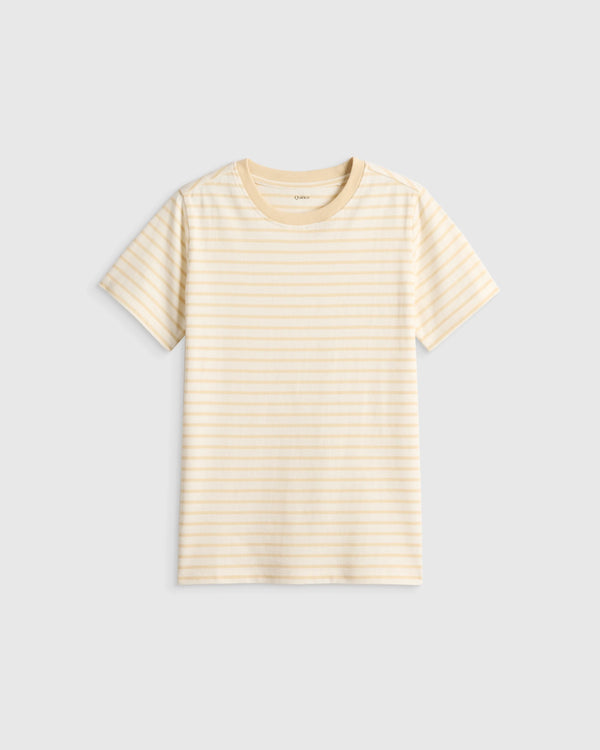 100% Organic Cotton Jersey Short Sleeve Tee - 6 / Dino Sketch