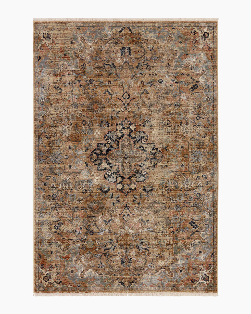 Sari Performance Rug - 5'3" x 7'10" / Spice/Gold