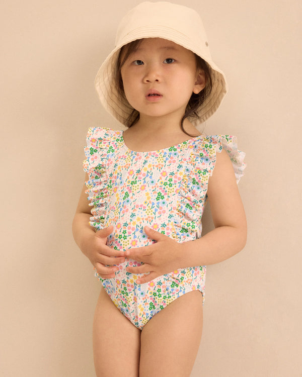 Ruffle One Piece Swimsuit - 0-3M / Pineapple