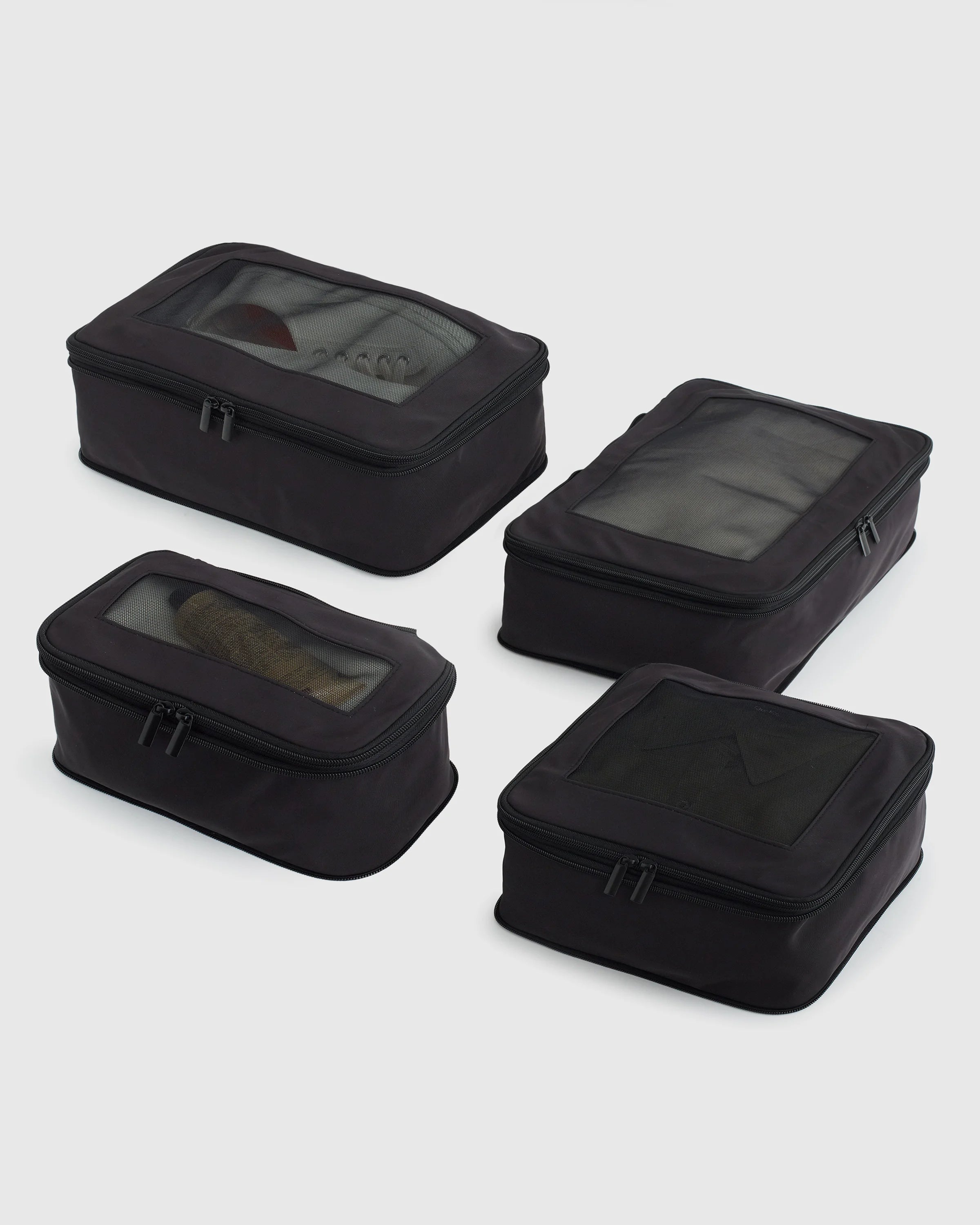 Eco Compression Packing Cubes - 4-Pack / Black Secondary image