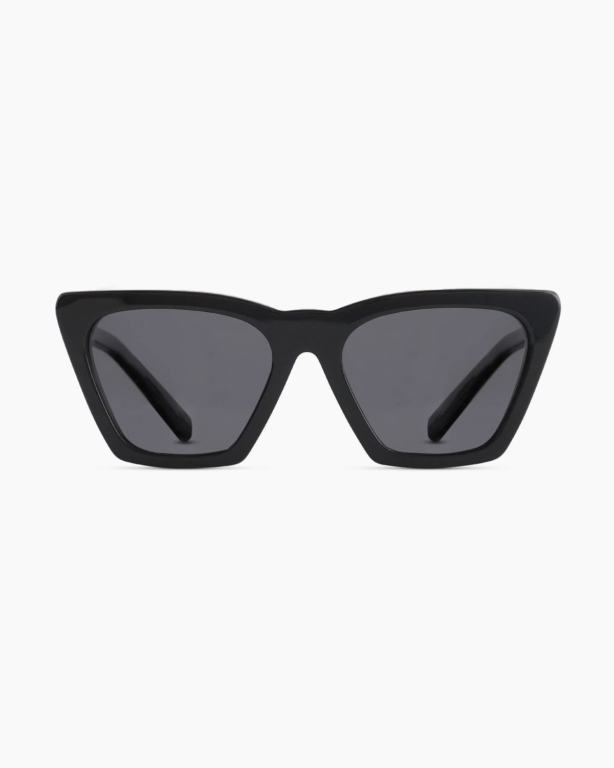 Andy Polarized Acetate Sunglasses - One Size / Black with Grey lens Main image