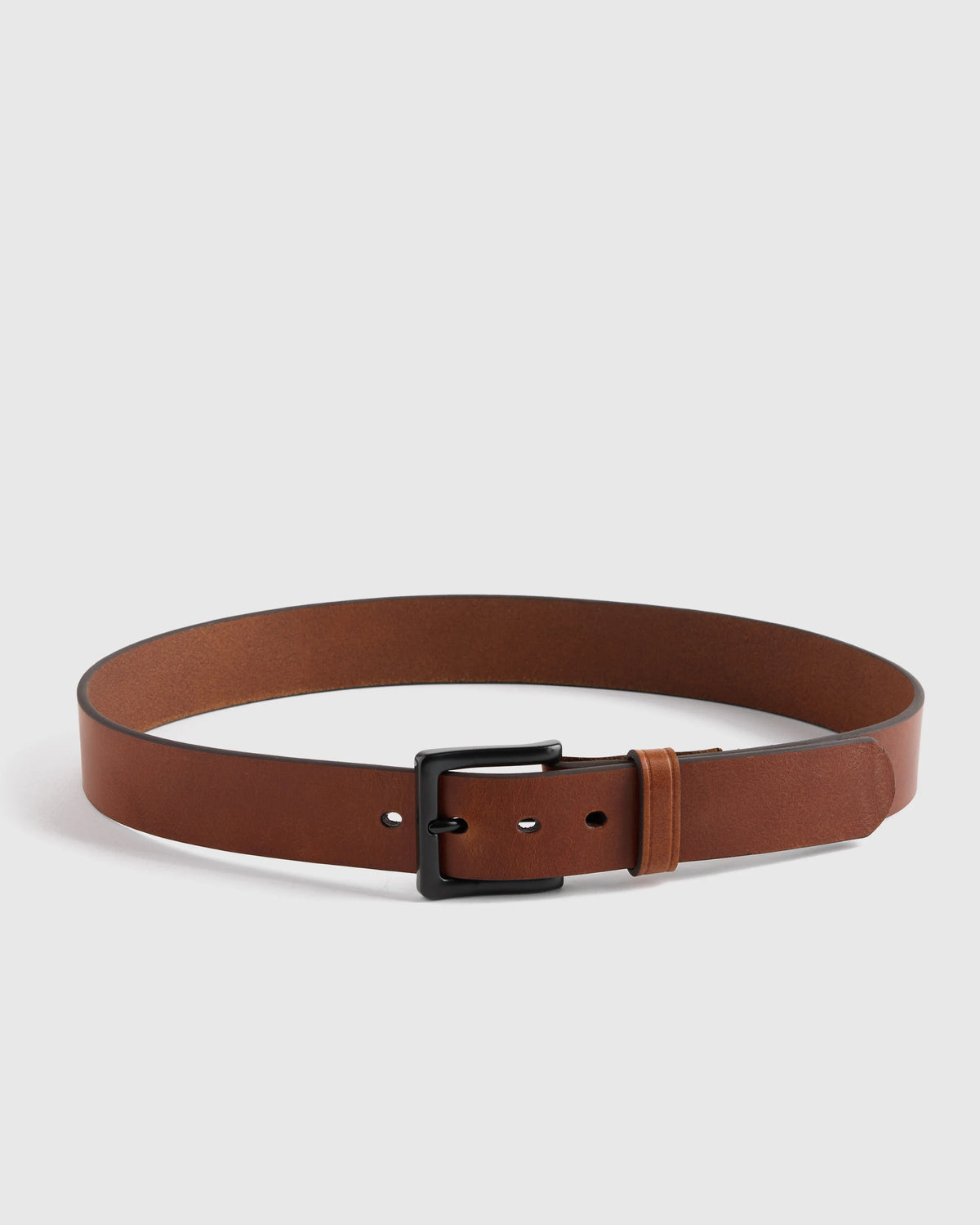 Adam Heritage Leather Jeans Belt - 30 / Bourbon Main image