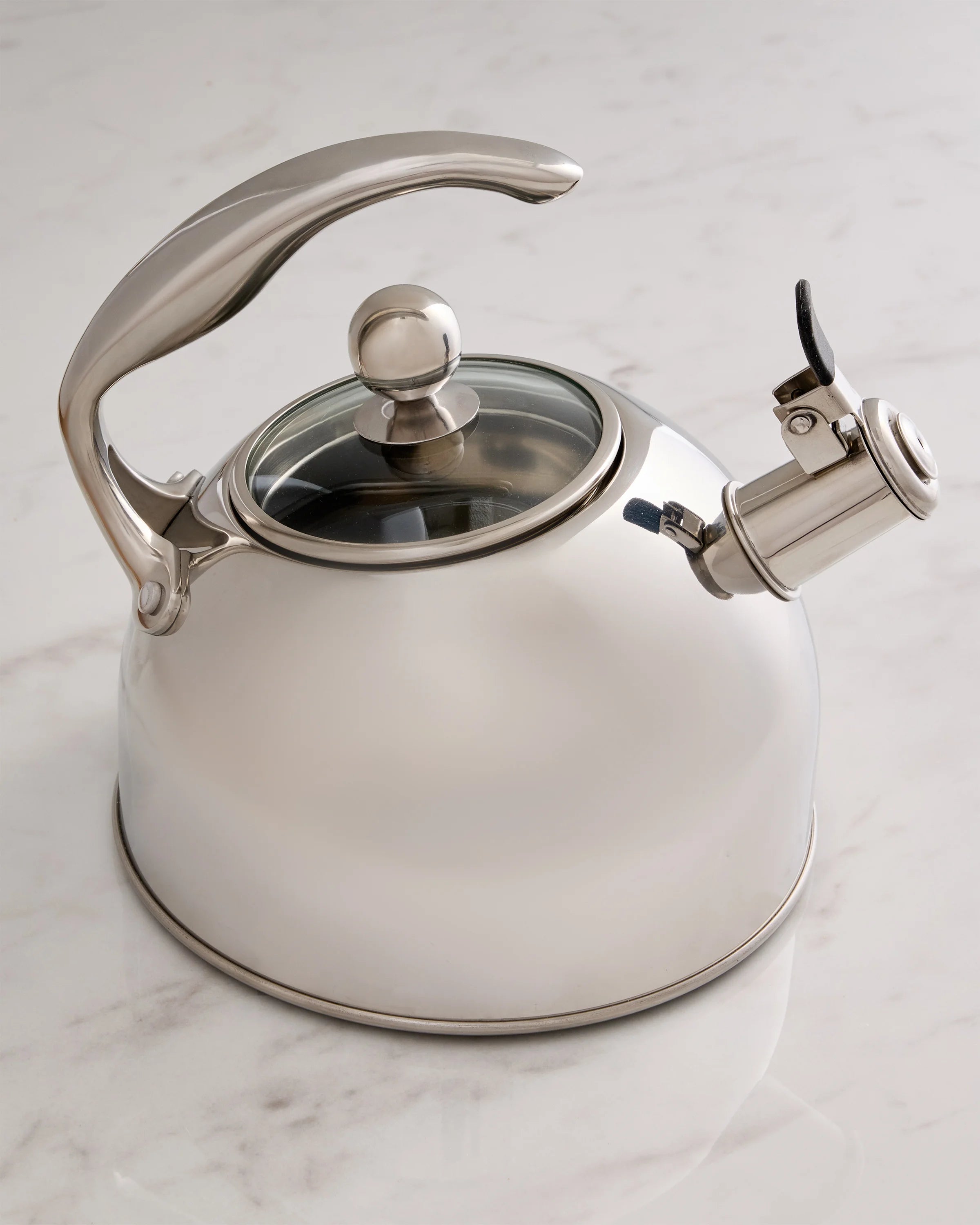 Stainless Steel Tea Kettle - One Size / Stainless Steel Secondary image