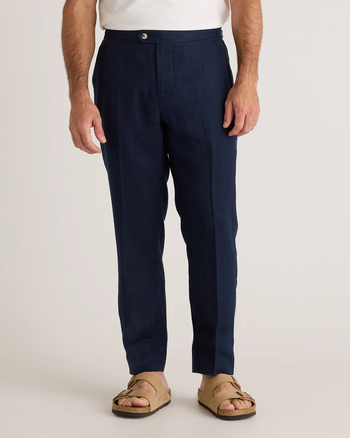 100% European Linen Dress Pants - 30X30 / Deep Navy Main image