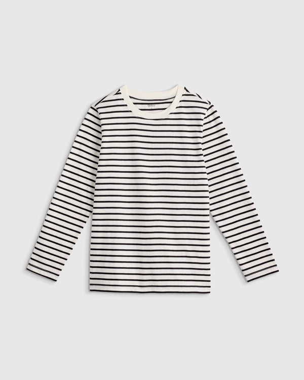 100% Organic Cotton Jersey Long Sleeve Tee - 6 / Dino Sketch