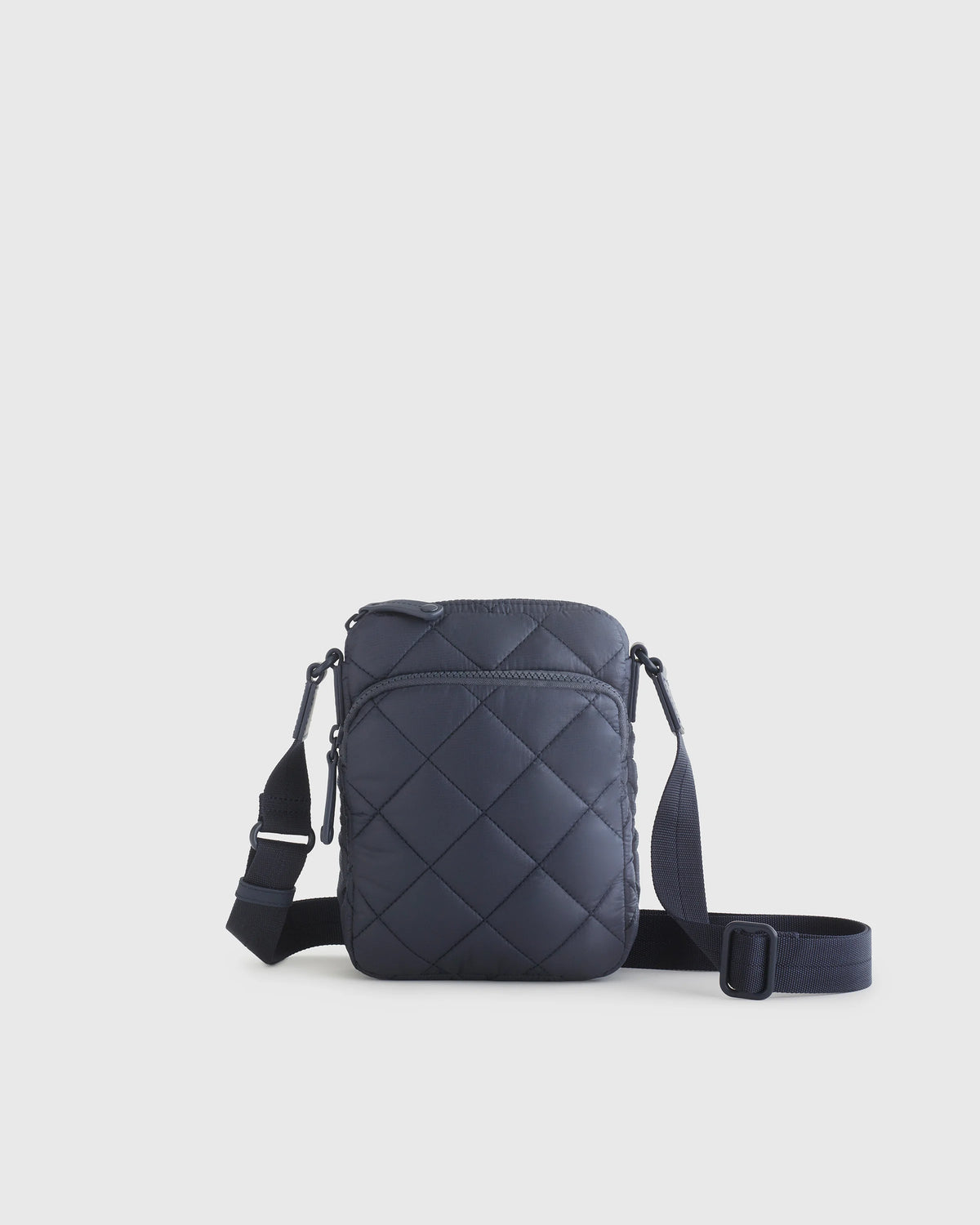 Transit Quilted Phone Crossbody - One Size / Navy Main image