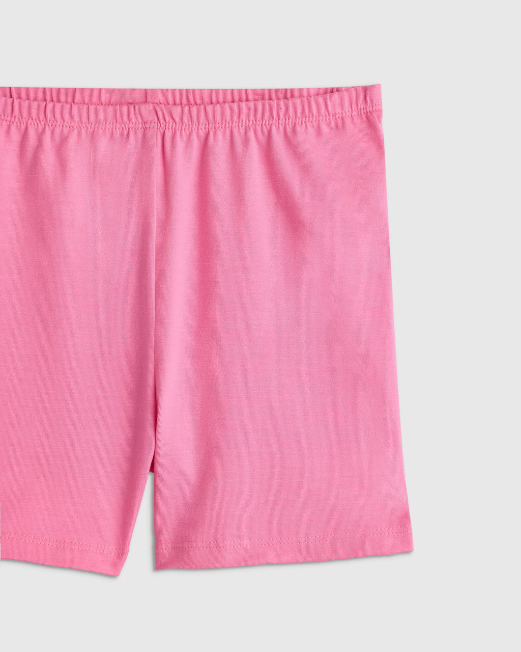 Organic Cotton Cartwheel Shorts - 2T / Bright Blush