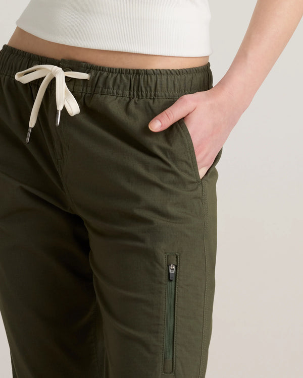 Organic Stretch Ripstop Straight Pants - XS / Steel