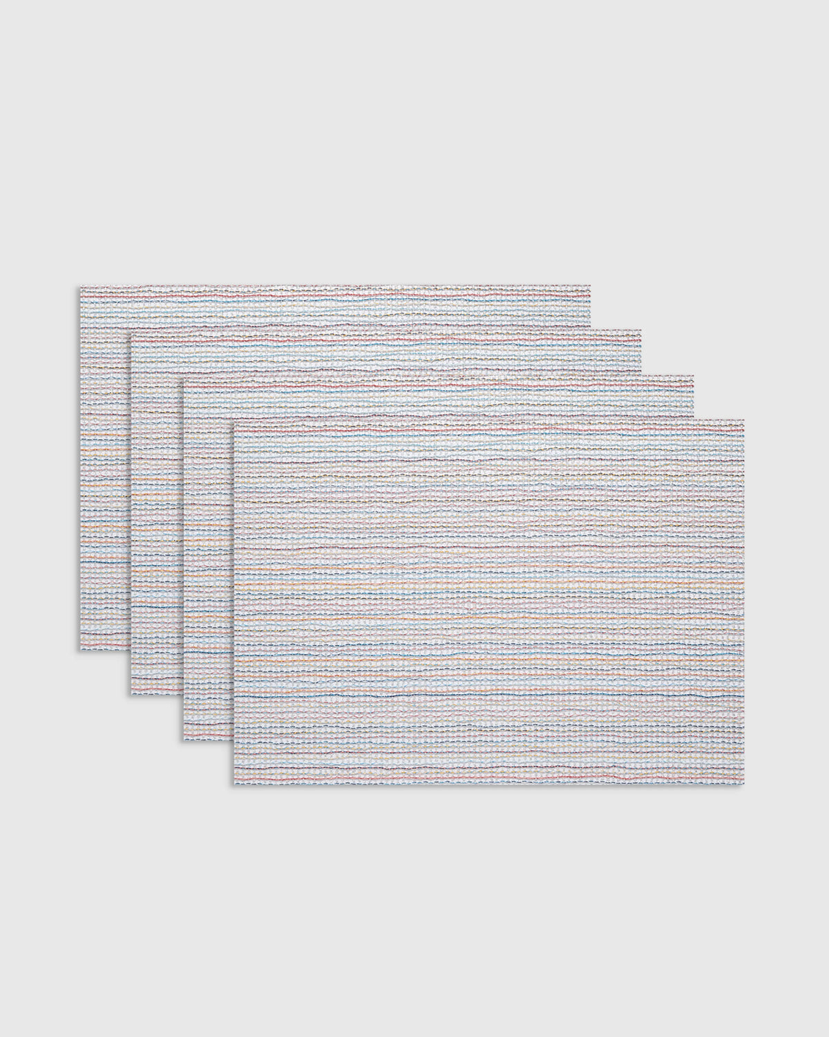Lattice Easy-Care Rectangular Placemat, Set of 4 by Chilewich - One Size / Sorbet Main image