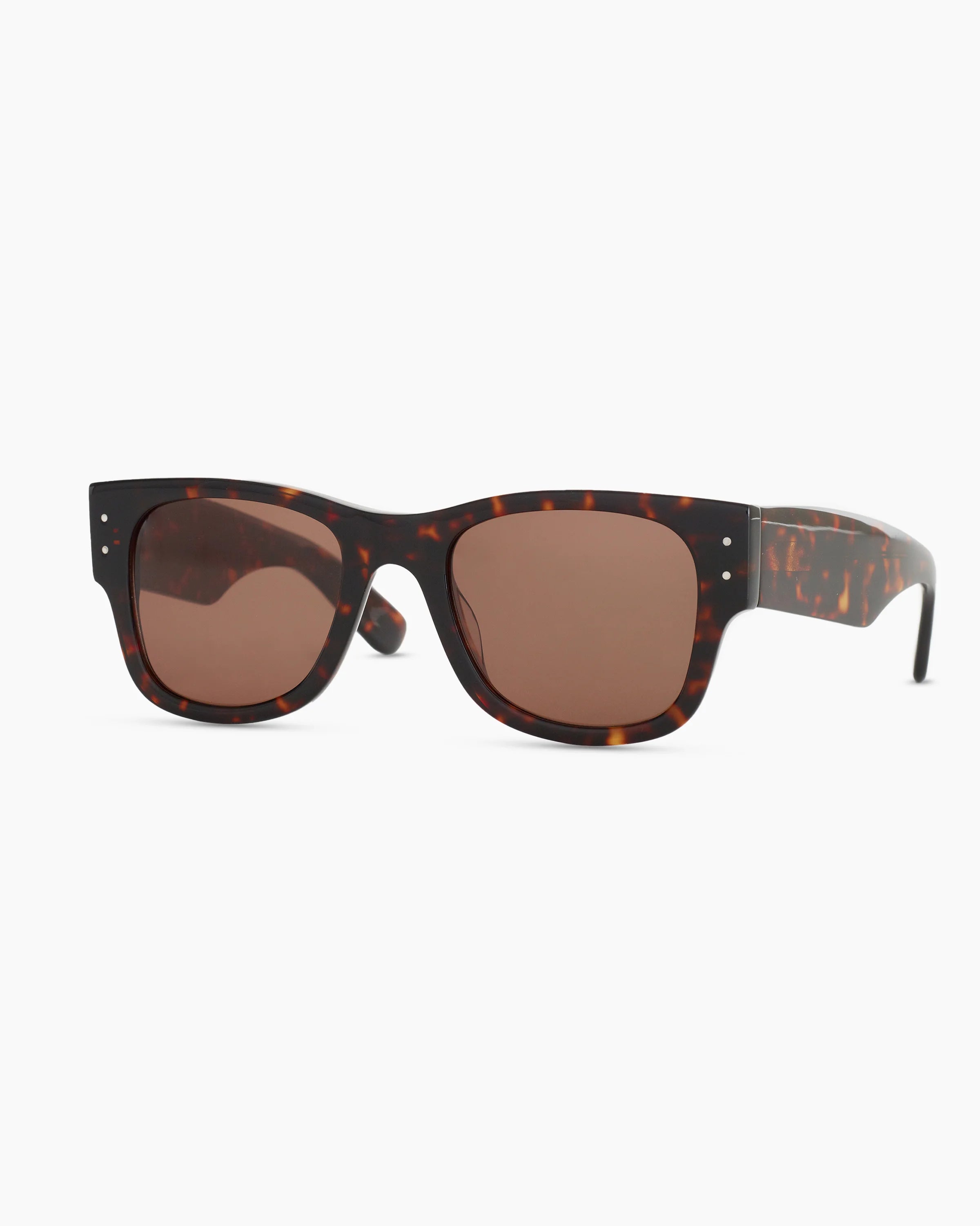 Henry Polarized Acetate Sunglasses - One Size / Tortoise with Brown lens Secondary image