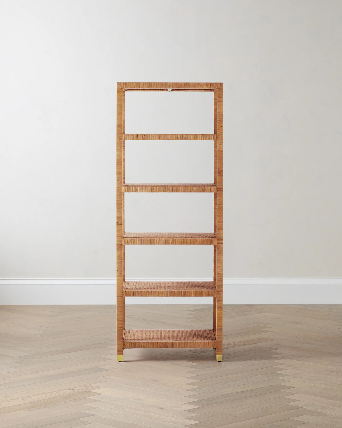 Handwoven Rattan Bookcase - One Size / Natural Main image