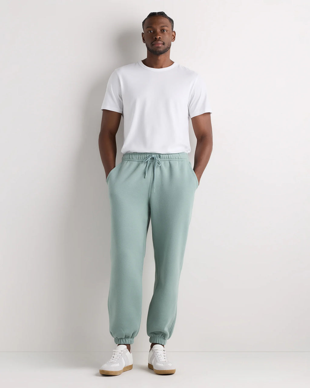 Everyday Fleece Joggers - S / Coastal Sage