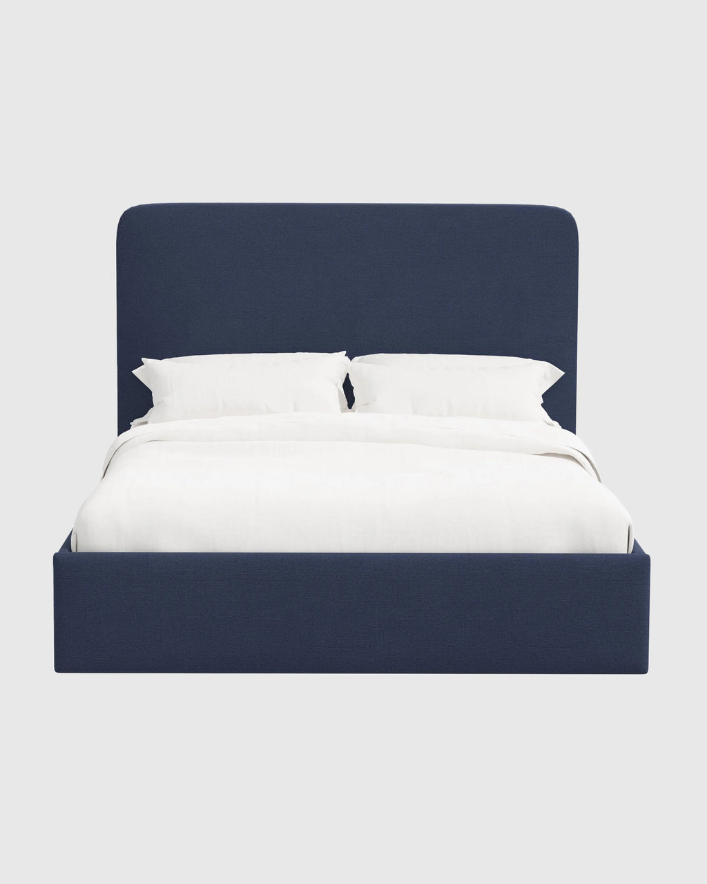 100% Linen Curved Bed - Full / Canvas