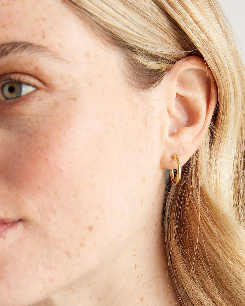 Midi Hoops - One Size / Gold Vermeil