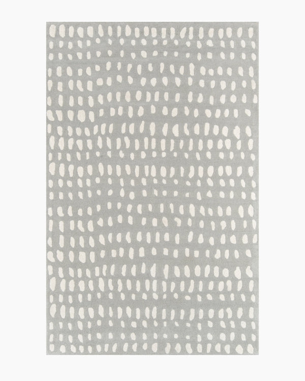Painterly Dots Hand-Tufted Wool Rug - 3'6" x 5'6" / Navy