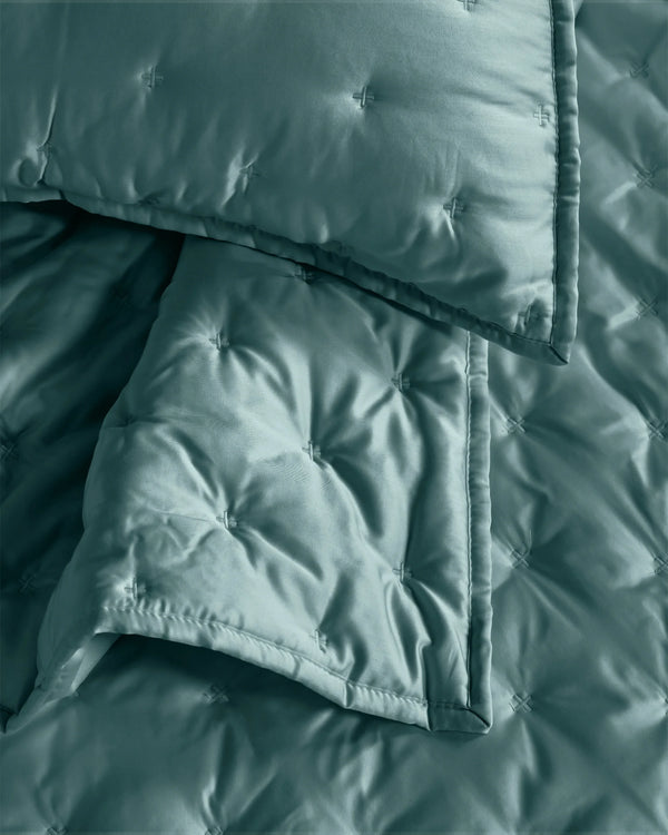 Bamboo Dream Quilt - Twin / Sage