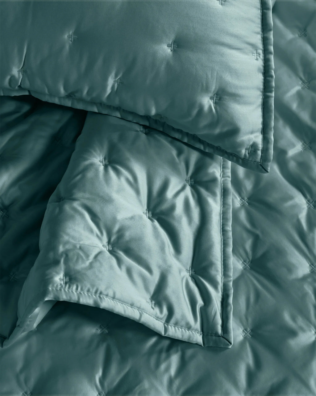 Bamboo Dream Quilt Set - Twin / Sage
