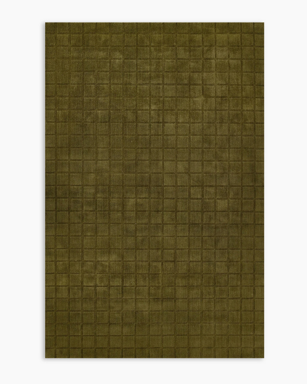 Lennox Hand-Loomed Wool Rug - 5' x 8' / Green