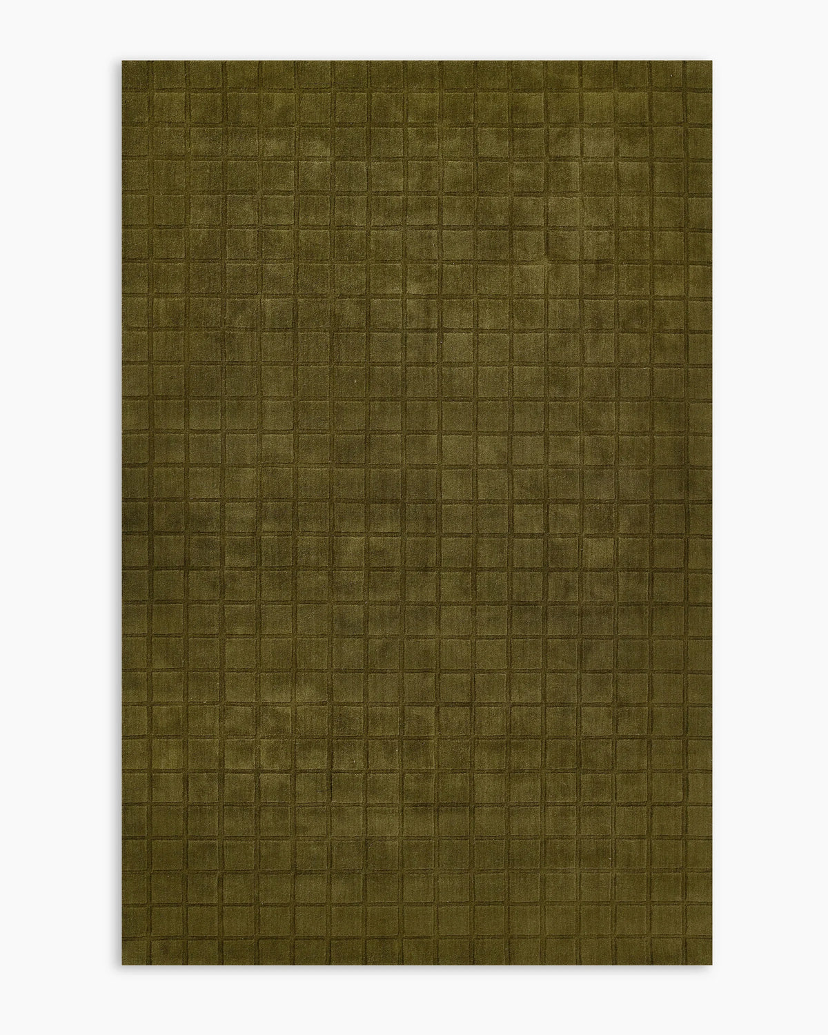 Lennox Hand-Loomed Wool Rug - 5' x 8' / Green Main image