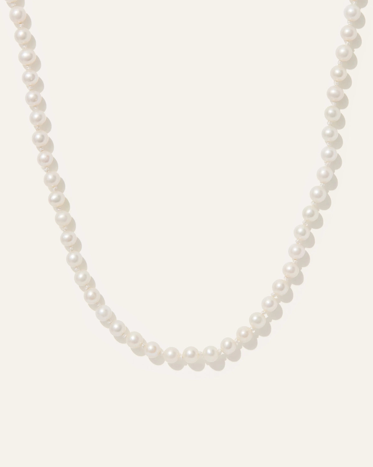 14K Gold Freshwater Cultured Pearl Strand Necklace - One Size / Yellow Gold Main image