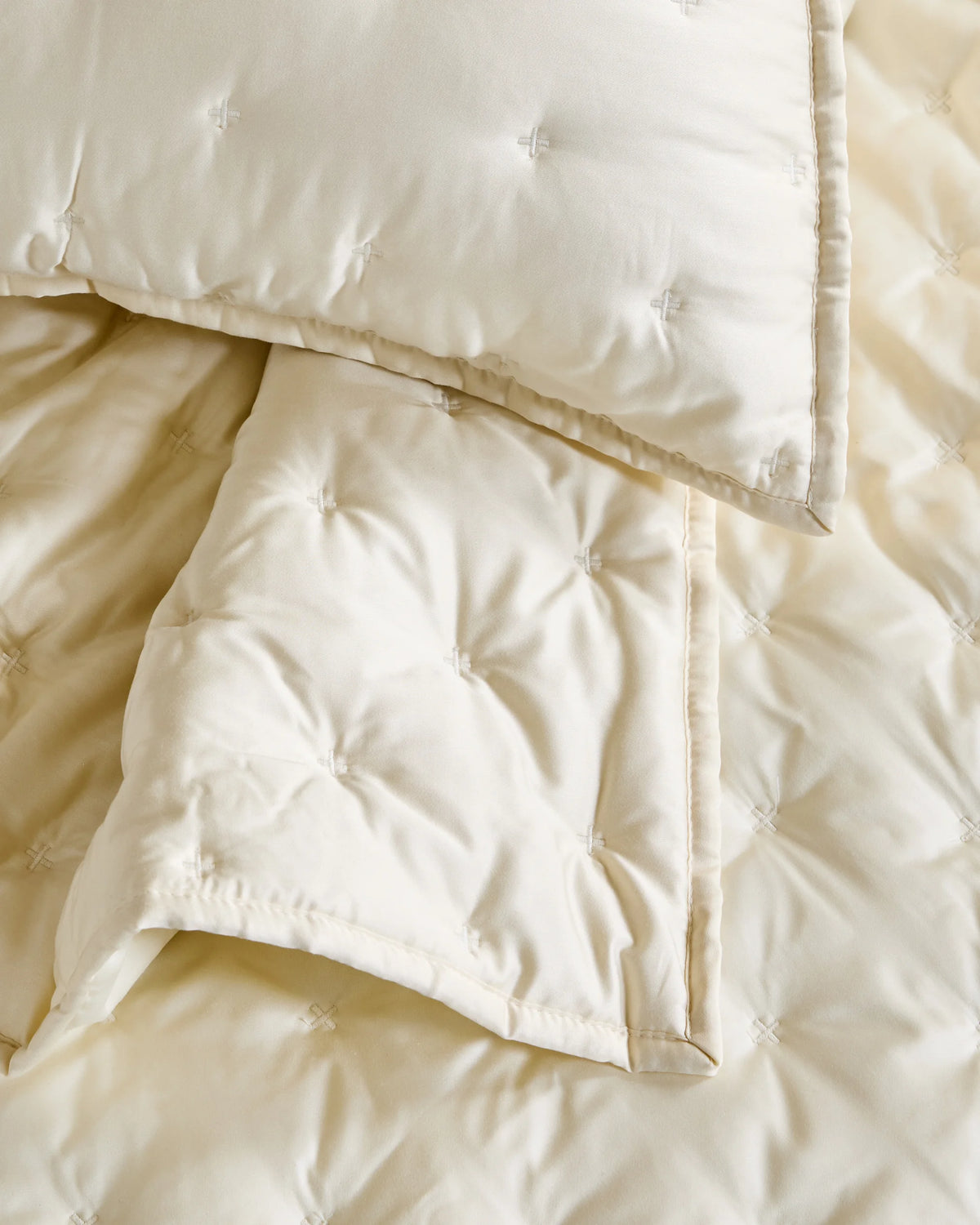 Bamboo Dream Quilted Sham Set - Standard / Sage