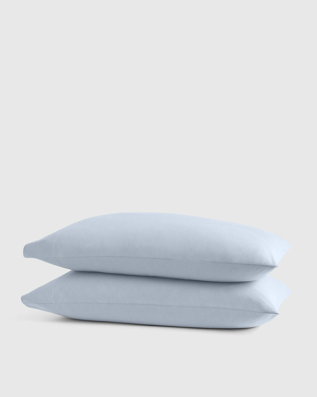 Organic Jersey Pillowcase Set - Standard / Light Blue