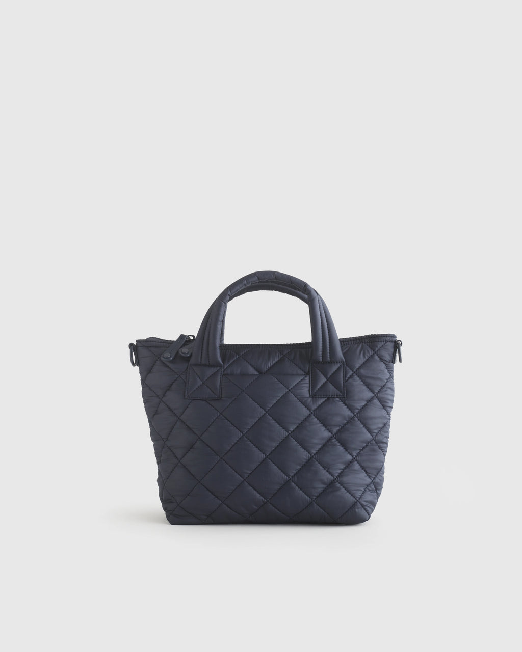 Transit Quilted Small Crossbody Tote - One Size / Taupe Brown