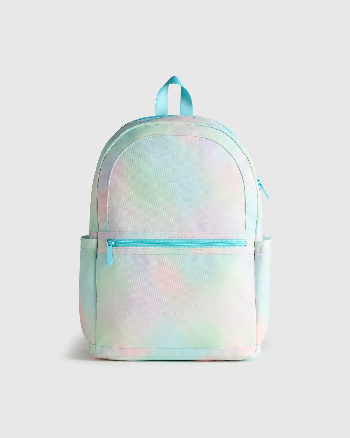 Recycled Double Pocket Backpack - One Size / Rainbow Clouds Main image
