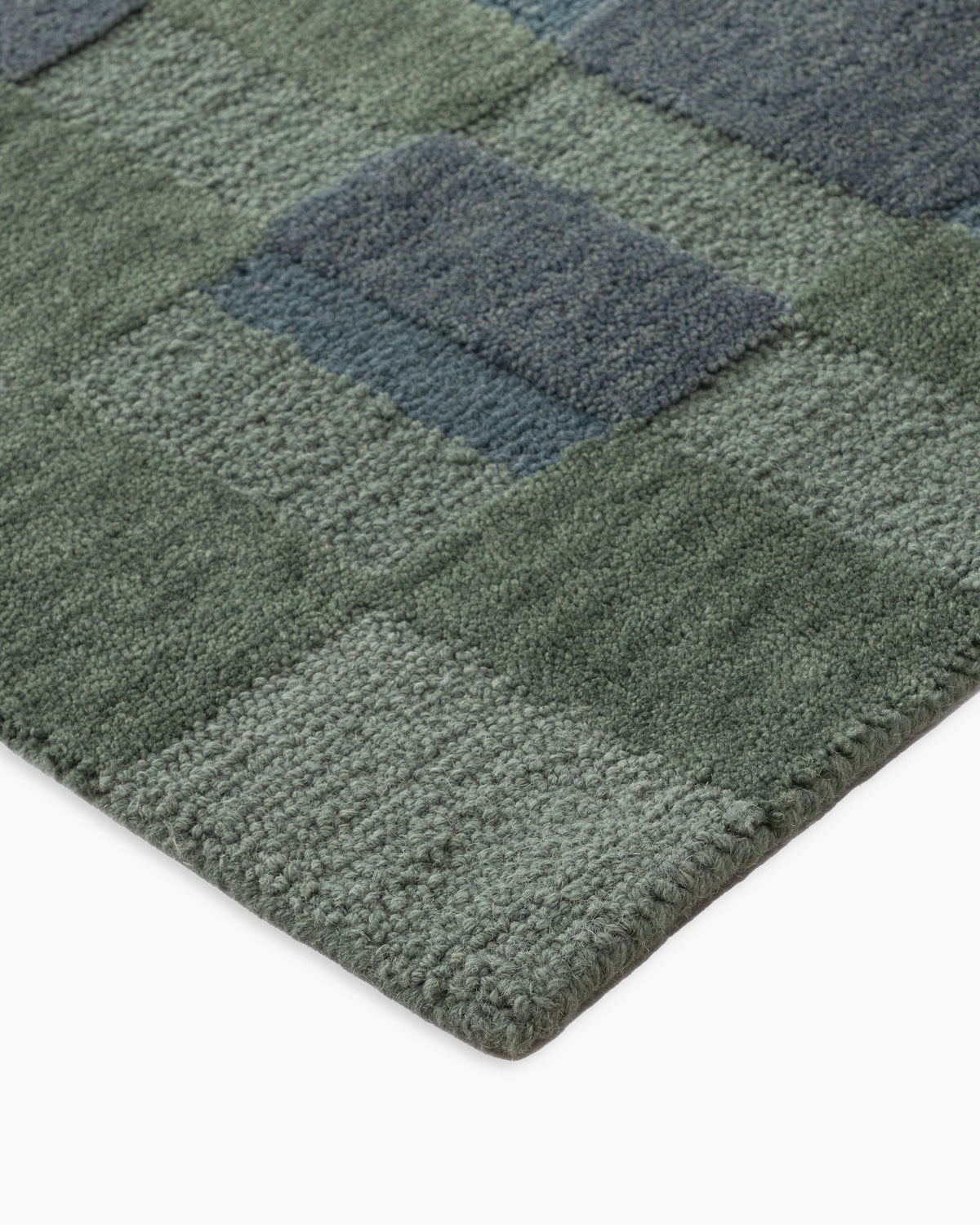 Maddox Wool Rug - 5' x 8' / Green