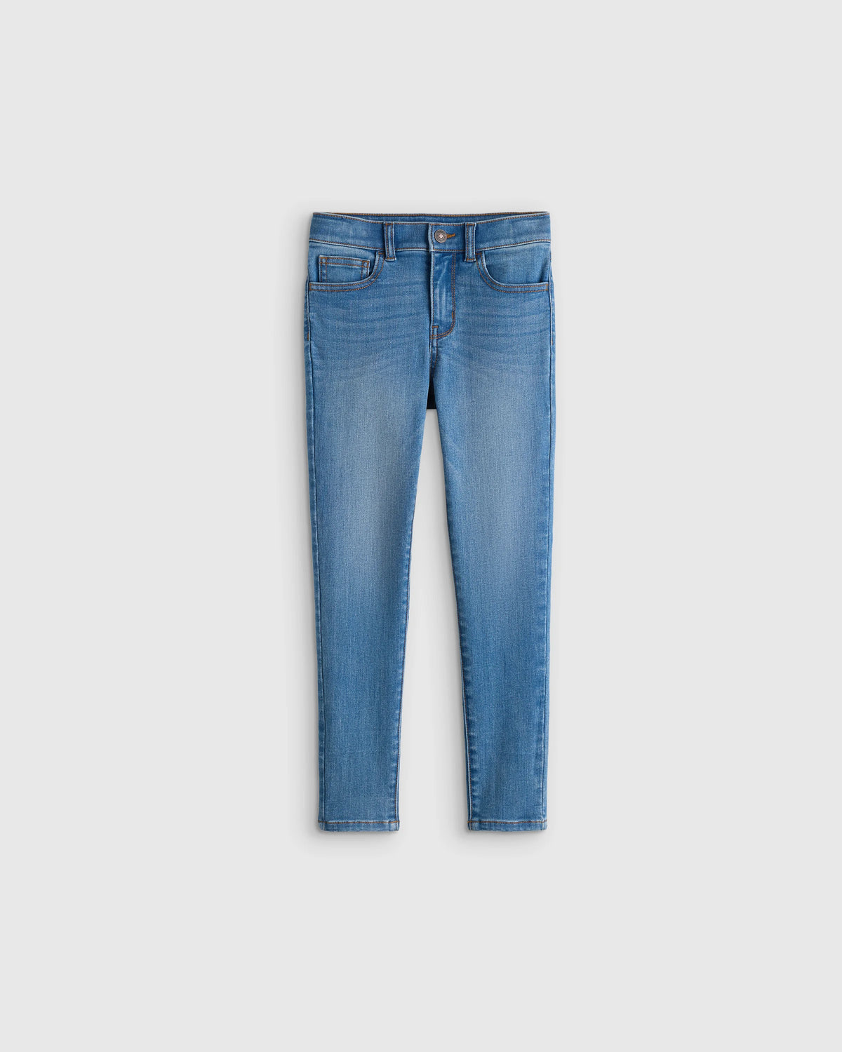Girls Stretch Skinny Jeans - 6 / Medium Wash Main image