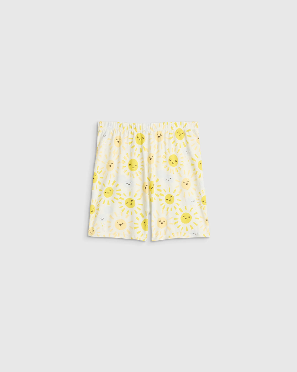 Bamboo Short Sleeve and Shorts Pajama Set - 6 / Lavender Hearts