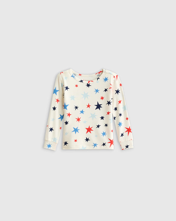 Bamboo Long Sleeve and Pant Pajama Set - 12-18M / Wildflower Dreams