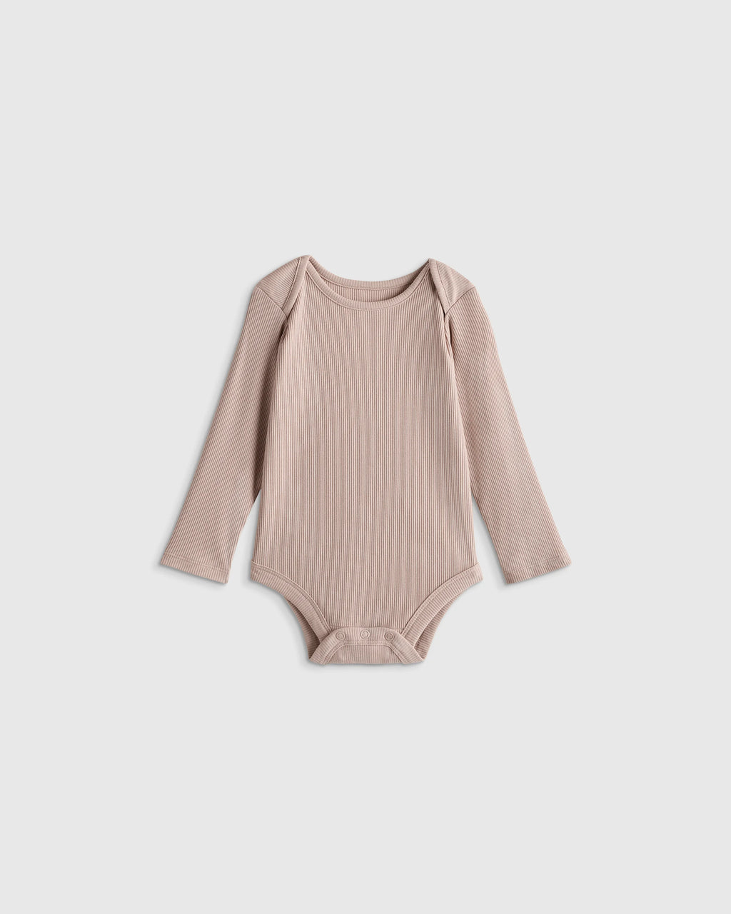 Softest Rib Long Sleeve Bodysuit - 0-3M / Violet Mist
