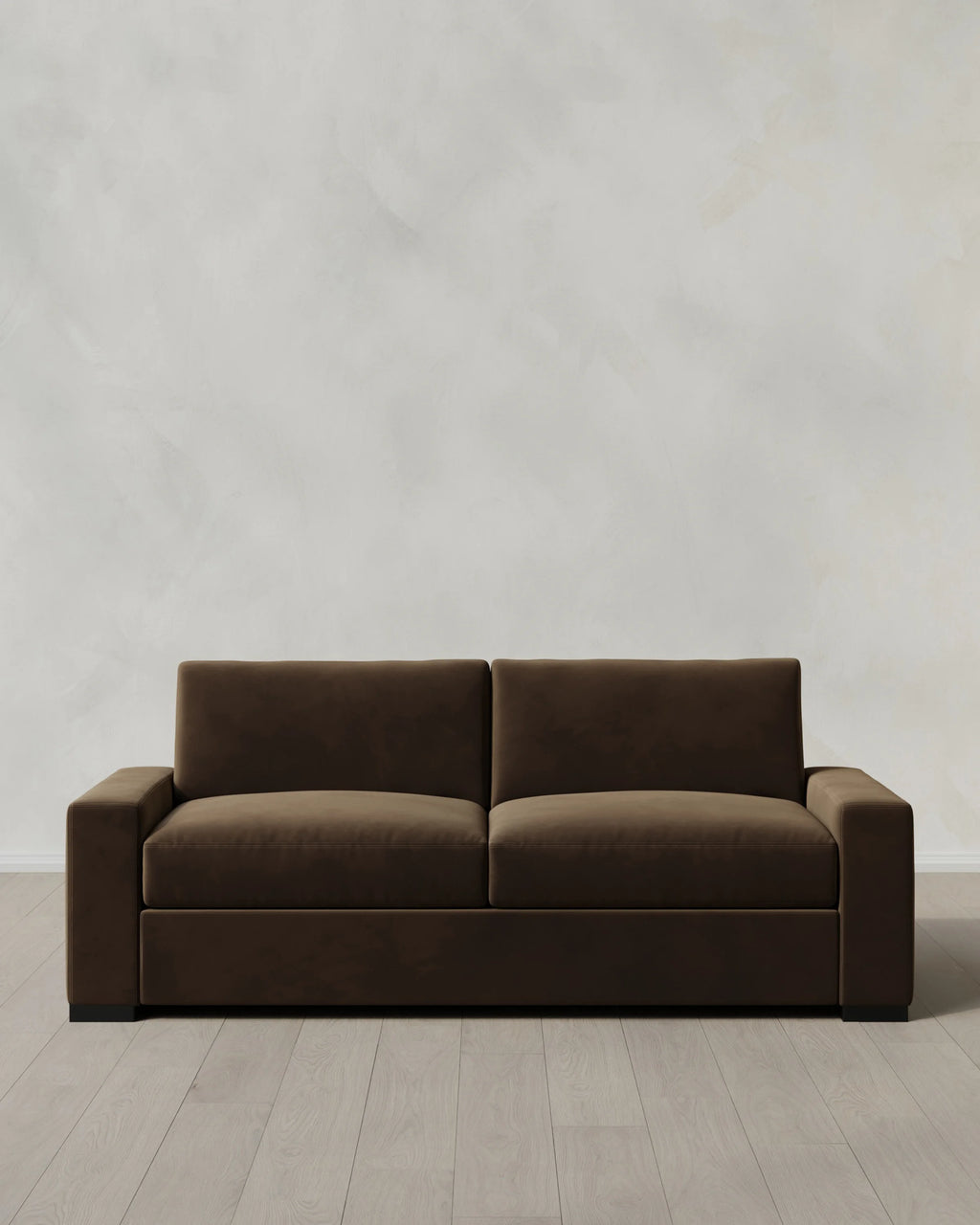 Stillman Sleeper Sofa in Performance Velvet - Queen / Java