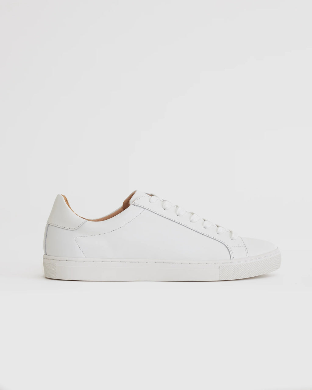 100% Leather Everyday Sneaker - 5 / Black