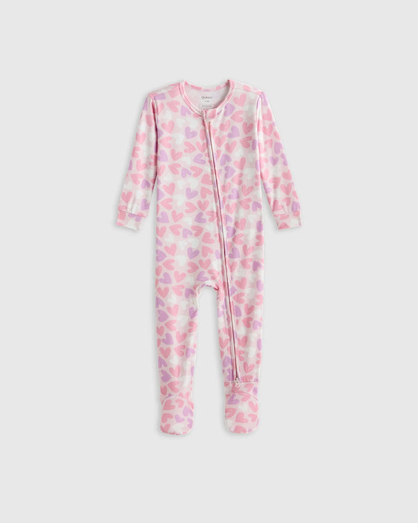 Bamboo Footie Pajama - 0-3M / Ice Cream Bears