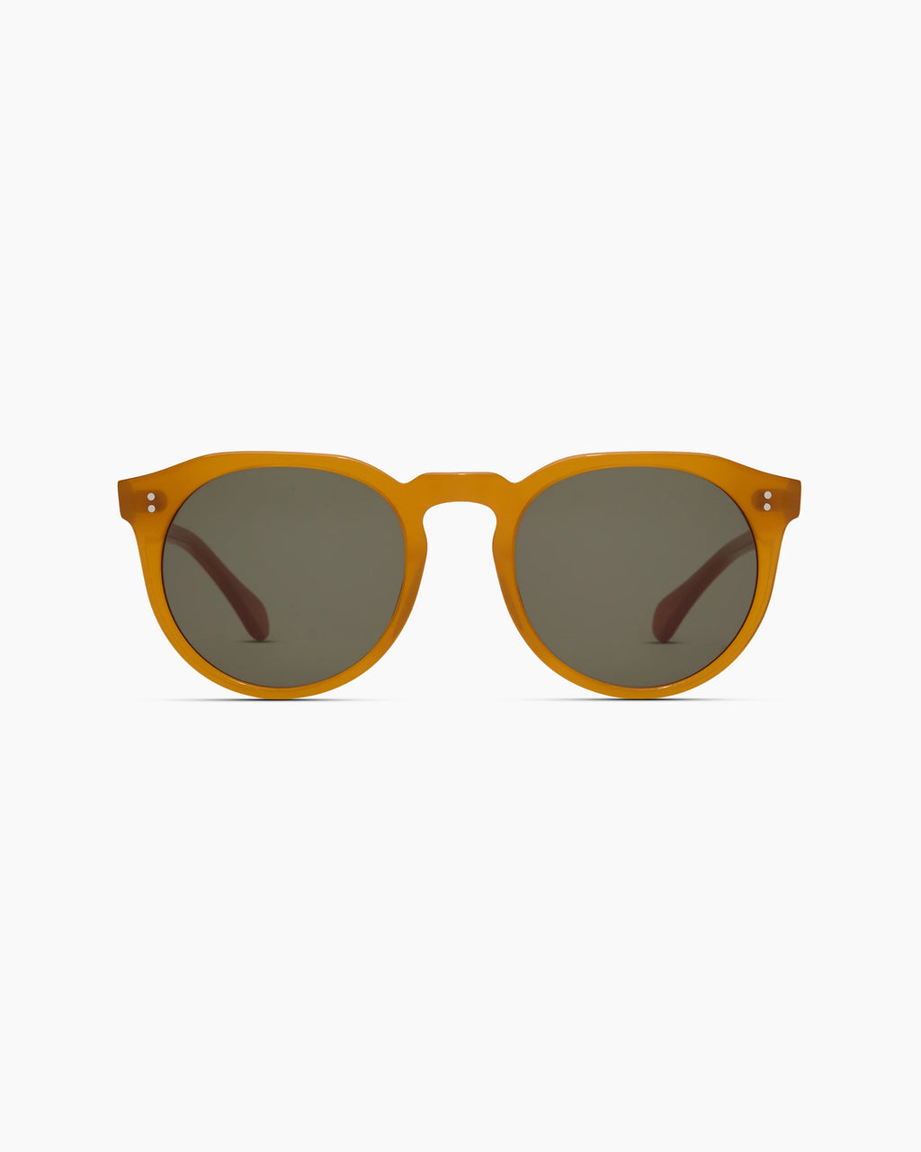 Tahiti Polarized Acetate Sunglasses - One Size / Clear Taupe with Brown lens