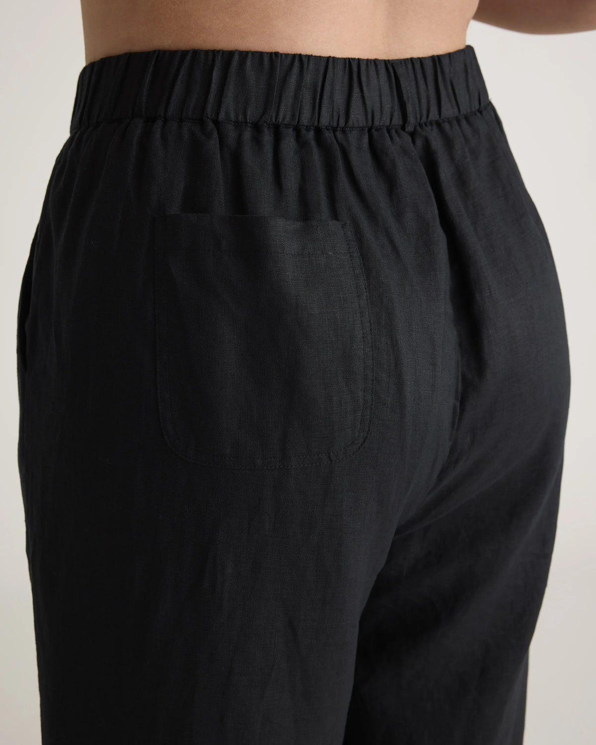 100% European Linen Pants - 1X / Bayberry Olive