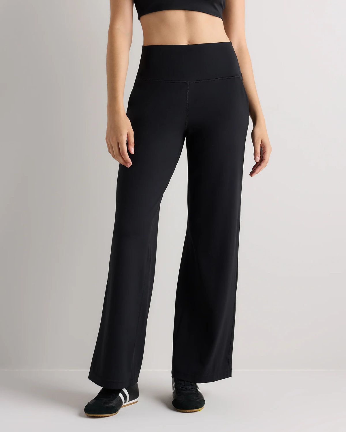 Ultra-Form High-Rise Wide Leg Pants - XS / Black Main image