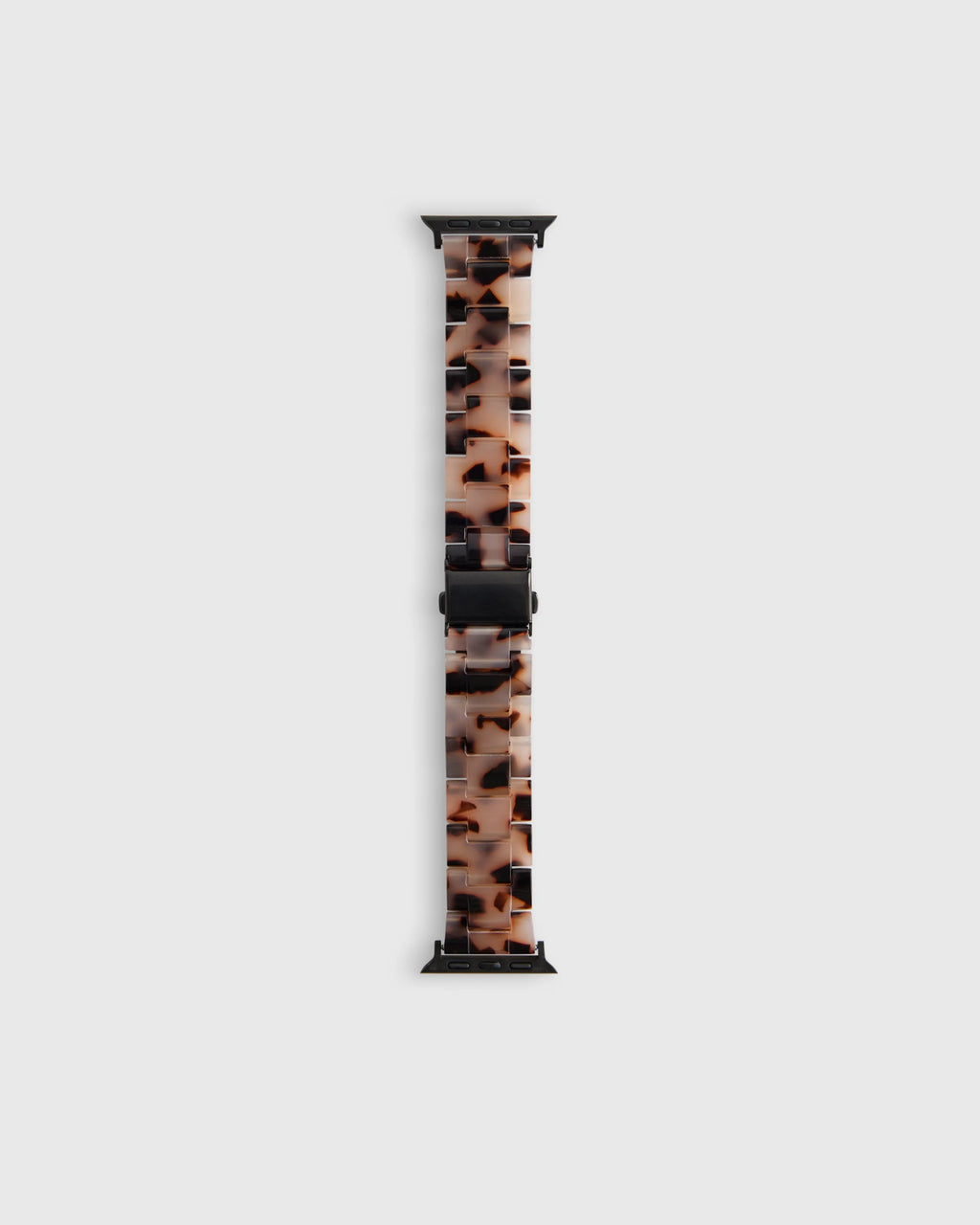 Acetate Smartwatch Band - 38mm - 42mm / Grey Tortoise