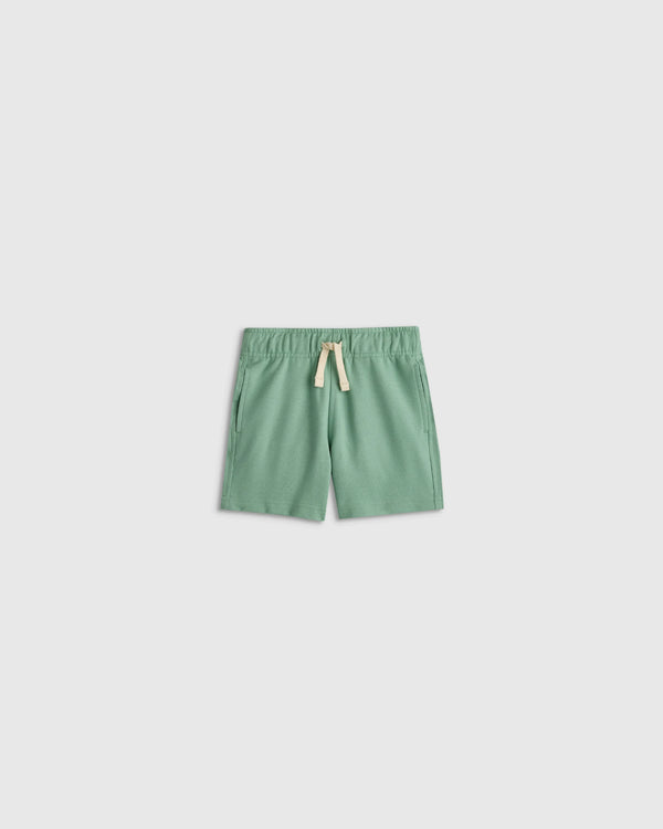 Organic Cotton French Terry Short - 2T / Heather Grey