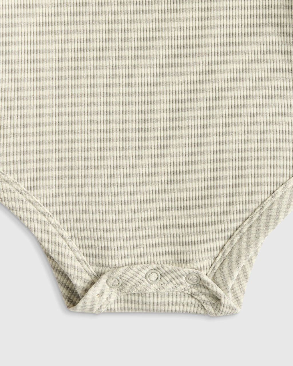 Softest Rib Long Sleeve Bodysuit - 0-3M / Violet Mist