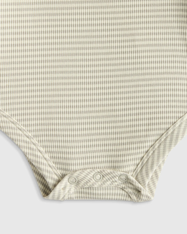 Softest Rib Long Sleeve Bodysuit - 0-3M / Violet Mist